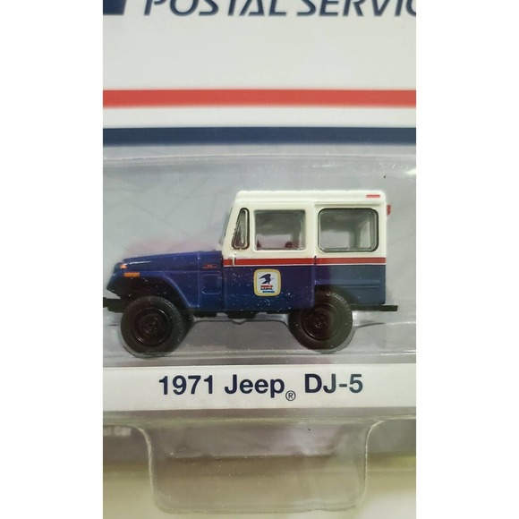 Greenlight 1971 Jeep DJ-5 USPS Blue New Sealed Hobby Exclusive - Picture 2 of 2